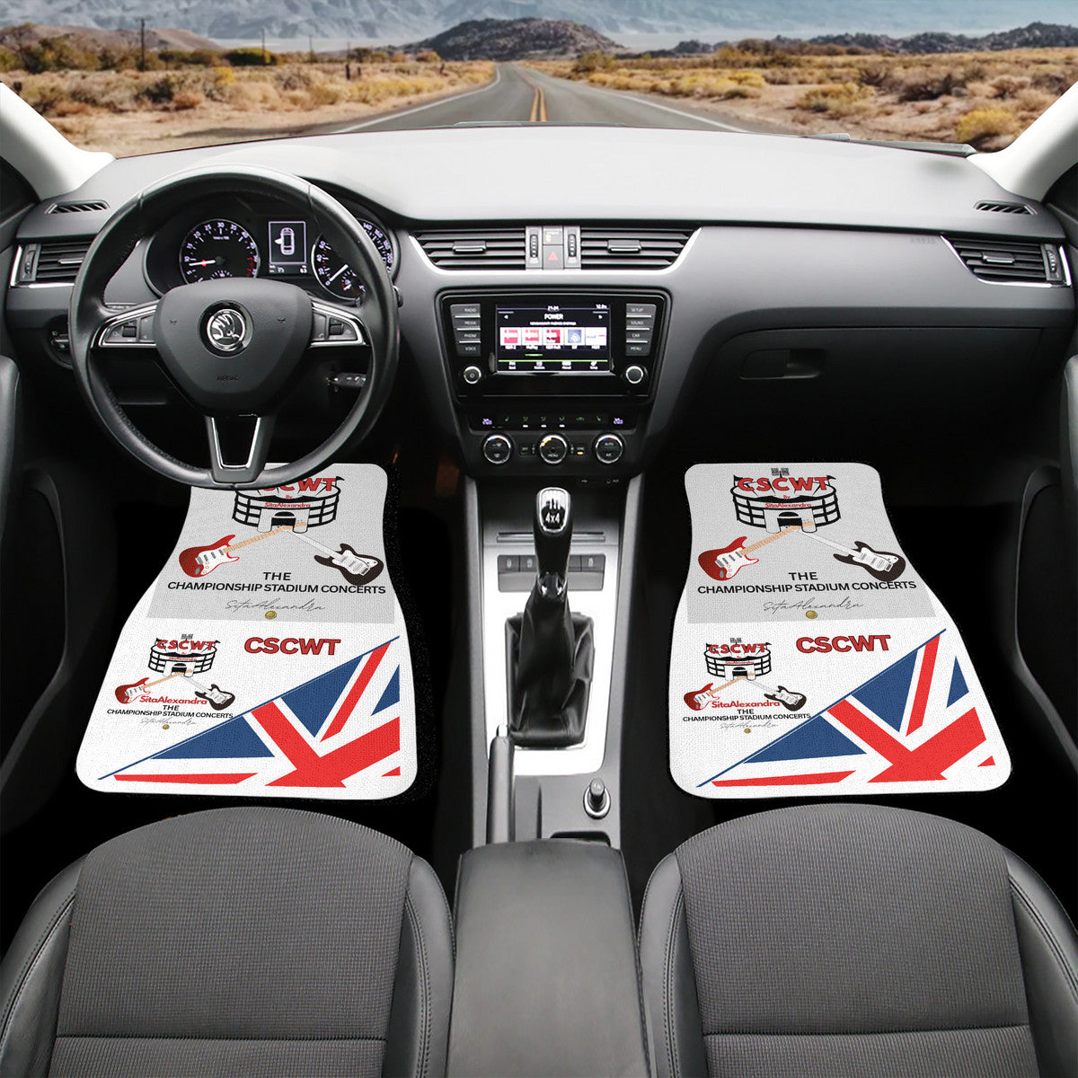 CSCWT Championship Custom Car Floor Mats (Front, or Full Set Options)