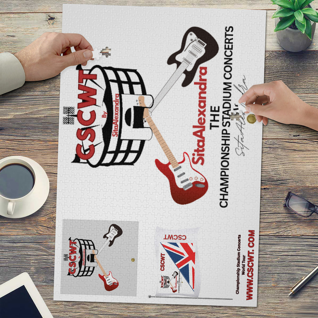 CSCWT Chipboard Jigsaw Puzzle (1000-Piece) - Championship Concerts Games