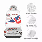 CSCWT Single Car Seat Cover with Back Side Printed - Championship