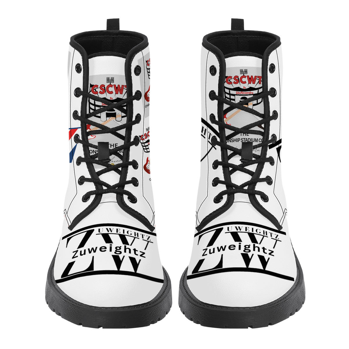 CSCWT x Zuweightz Synthetic Leather Boots