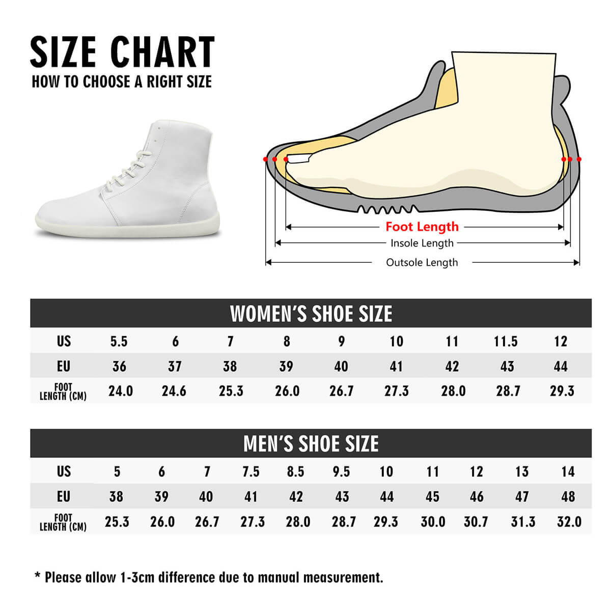 CSCWT x Zuweightz Unisex Barefoot High-Top Sneakers - Championship Concerts Merchandise