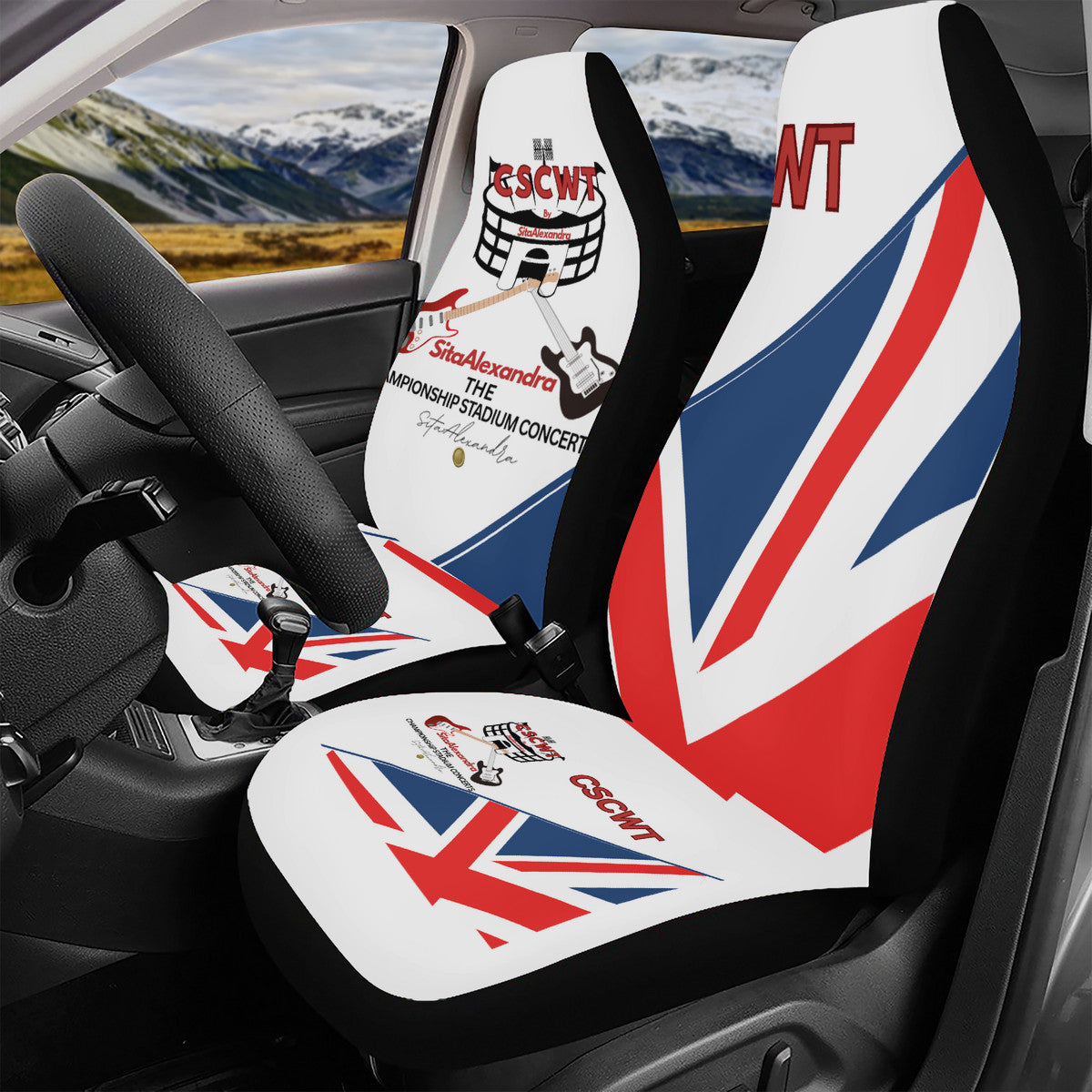 CSCWT Championship Merchandise Custom Fit Car Seat Covers (Front or Full Set Options)