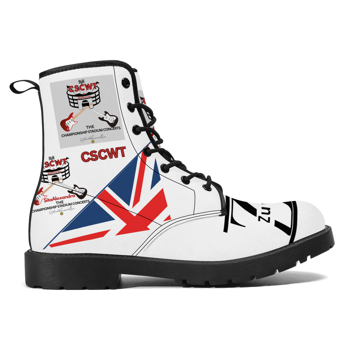 CSCWT x Zuweightz Synthetic Leather Boots