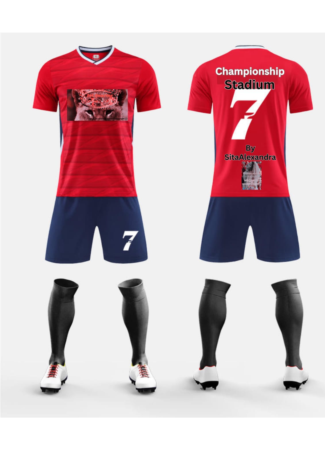 Championship Stadium Kit – Crowned Warrior Edition