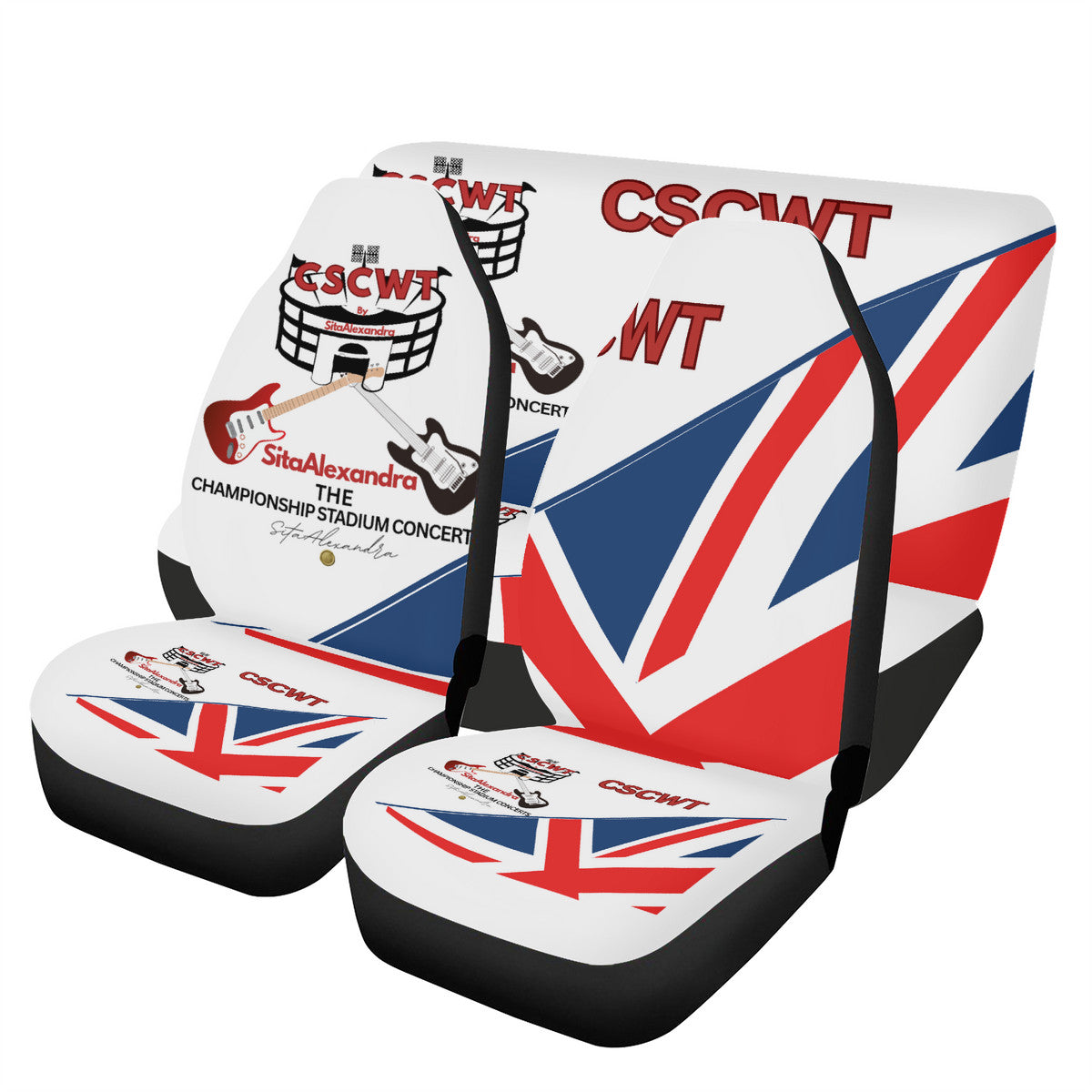 CSCWT Championship Merchandise Custom Fit Car Seat Covers (Front or Full Set Options)