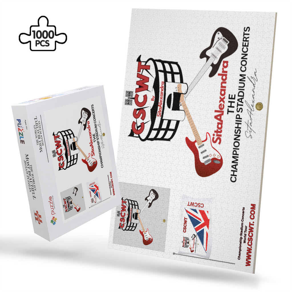 CSCWT Chipboard Jigsaw Puzzle (1000-Piece) - Championship Concerts Games