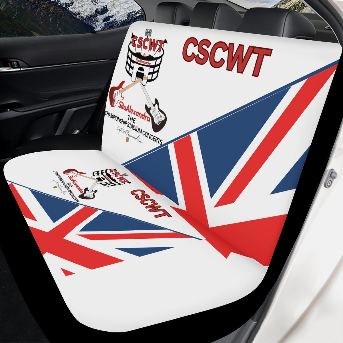 CSCWT Championship Merchandise Custom Fit Car Seat Covers (Front or Full Set Options)