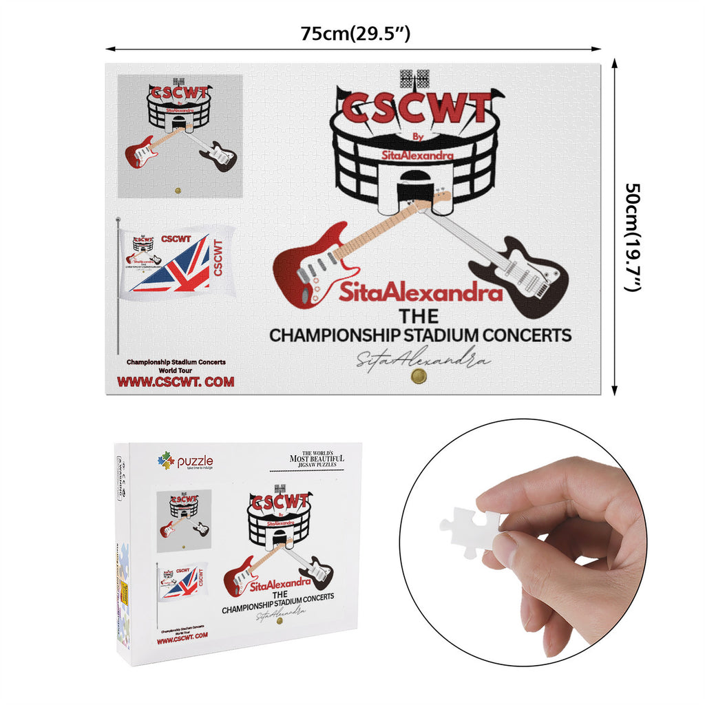 CSCWT Chipboard Jigsaw Puzzle (1000-Piece) - Championship Concerts Games